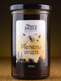 Pieneņu ziedu sīrups